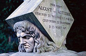 Grabstein von August von Kotzebue