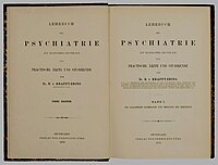 Lehrbuch der Psychiatrie (Підручник психіатрії), 1879