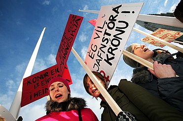 Štrajk žena u Rejkjaviku (24. oktobar 2005.)