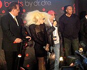 With Dr. Dre (7 January 2010)