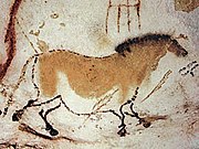 Cabalo na Cova de Lascaux (Francia), ca. 15.000 a. C.