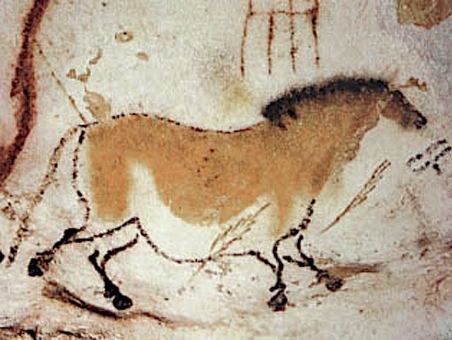 Cave painting at Lascaux: Dun is thought to be a wild type coloration