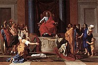Η κρίση του Σολομώντα, 1649, Παρίσι, Μουσείο του Λούβρου