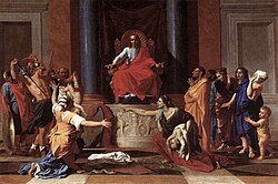 Le Jugement de Salomon - 1649 - Nicolas Poussin - Louvre - INV 7277 ; MR 2316.jpg