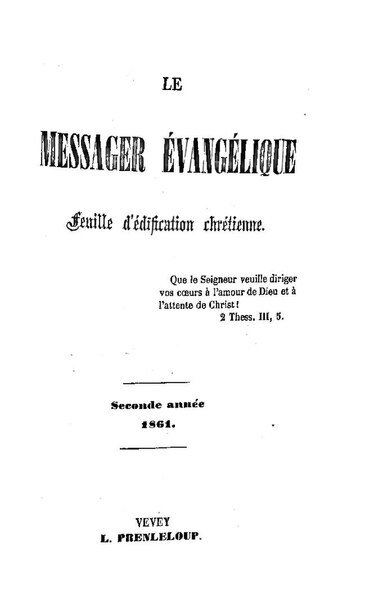 File:Le Messager Évangélique, Vol. 2, 1861.pdf