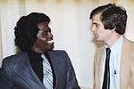 Thumbnail for File:Lee Atwater with James Brown. Reagan Contact Sheet C5182 (cropped).jpg