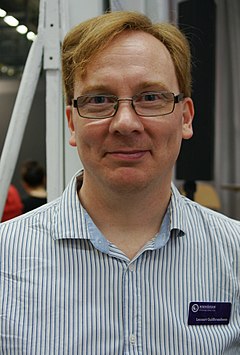 Lennart Guldbrandsson på Bokmässan 2016.