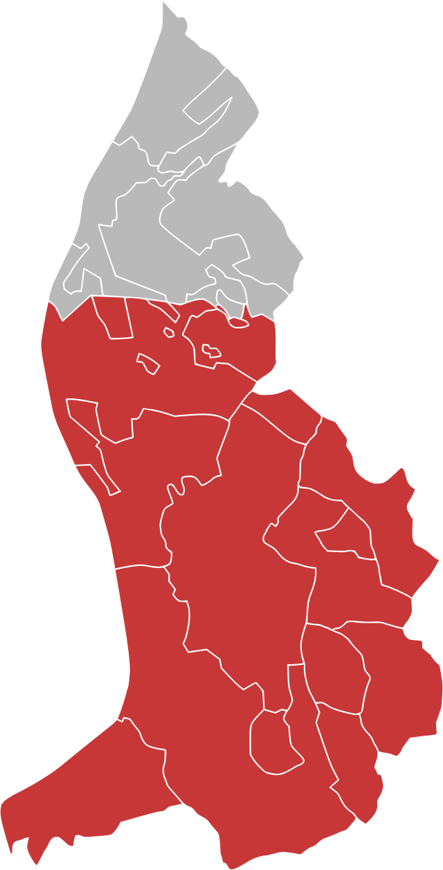 Карта лихтенштейна с границами