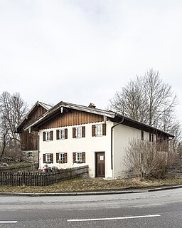 Hauptstraße in Huglfing