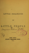 Little dialogues for little people (1889)