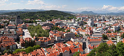 Vy over Ljubljana.
