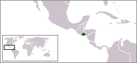 Locatie van República de El Salvador
