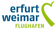 Logo de l'aéroport d'Erfurt-Weimar.