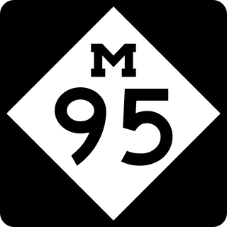 <span class="mw-page-title-main">M-95 (Michigan highway)</span> State highway in Dickinson and Marquette counties in Michigan, United States