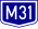 M31 (Hu) Otszogletu kek tabla.svg