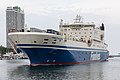 * Nomination RoRo ship Finntrader arriving Travemünde --JoachimKohler-HB 05:21, 31 January 2024 (UTC) * Promotion  Support Good quality. --Plozessor 05:34, 31 January 2024 (UTC)