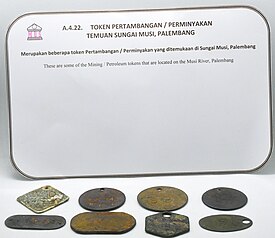 Token pertambangan di Sungai Musi