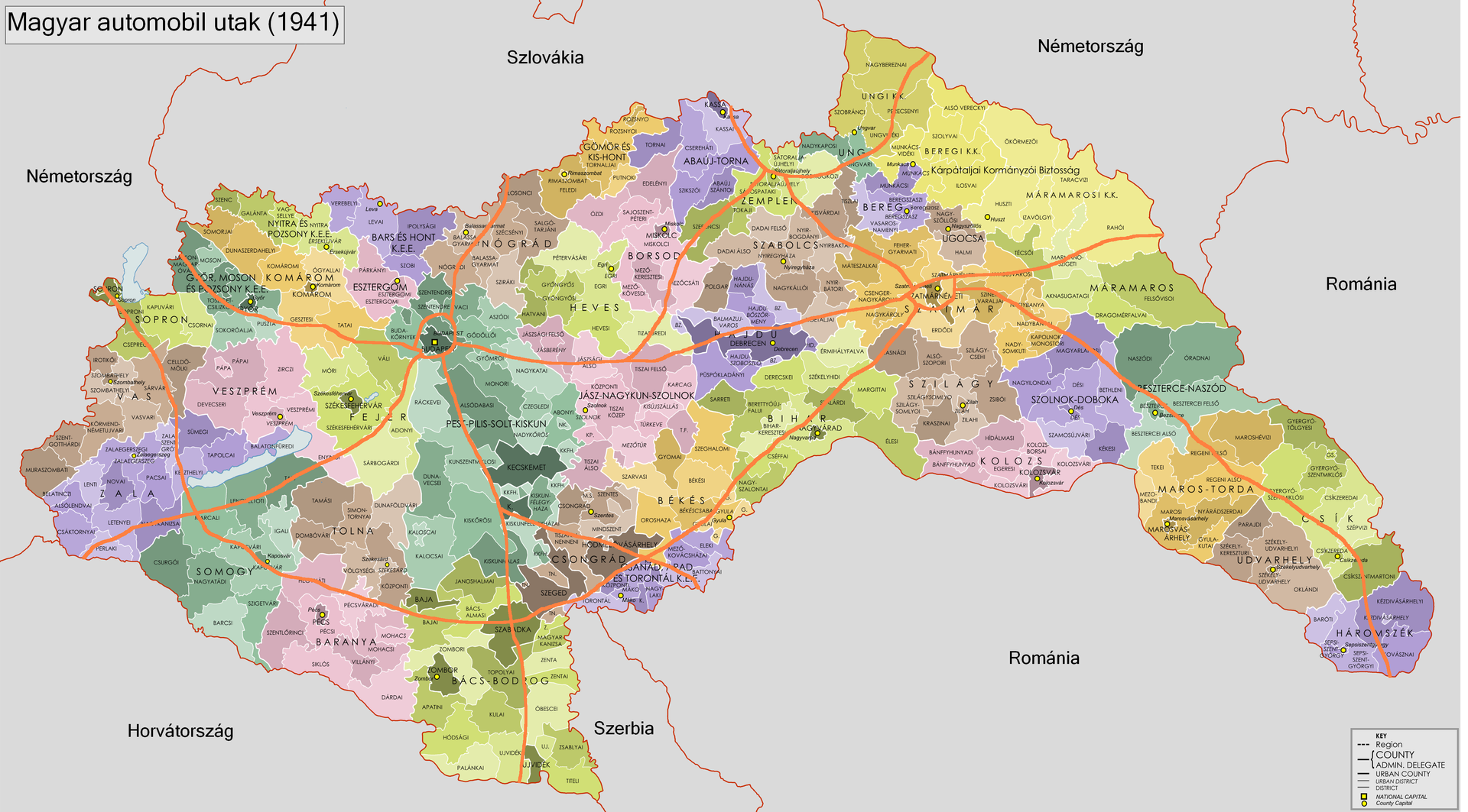Magyarország autópályái - Wikipédia