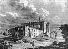 Aleksander Majerski, Widok kościoła i klasztoru oo. Bernardynów podczas rozbiórki w 1811