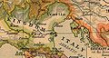 Az Itáliai Királyság térképe, Isztriával és Dalmáciával együtt, 1805–1809.