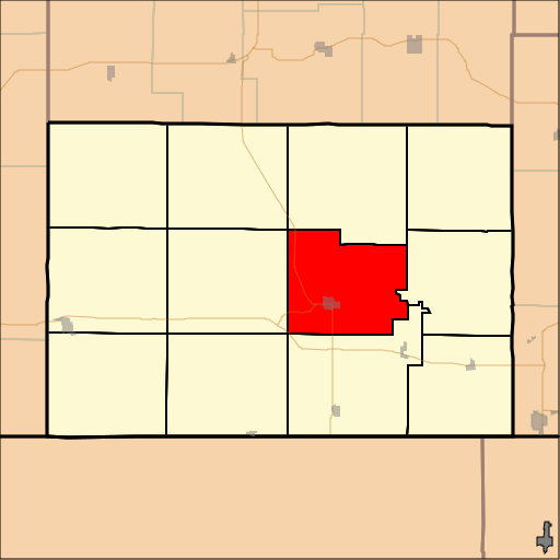 File:Map highlighting Sedan Township, Chautauqua County, Kansas.svg