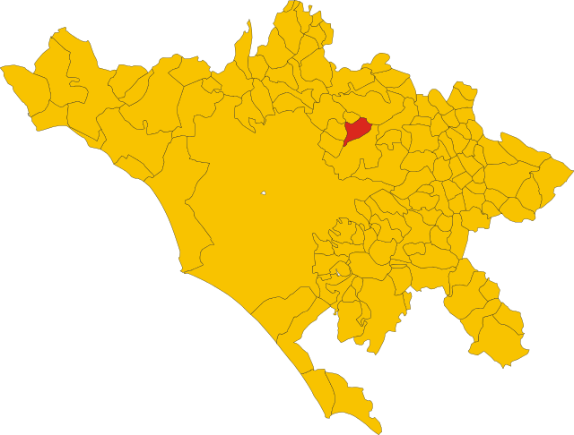 Sant'Angelo Romano - Localizazion