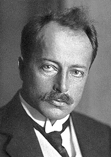 O fisico alemán Max von Laue, en una imachen de 1914.
