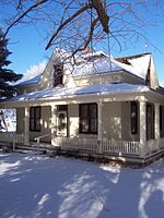 Michelsen Farmstead one of the original Mormon farmsteads in Stirling Agricultural Village Michelsen Farmstead.jpg