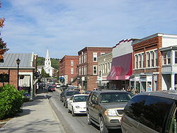 Skyline of Middlebury