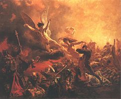 The Triumph of the Genius of Destruction by Mihály Zichy (1878).