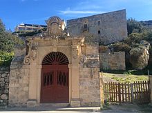 The gate and farmhouse Mistra Gate Monte di Pieta.jpeg