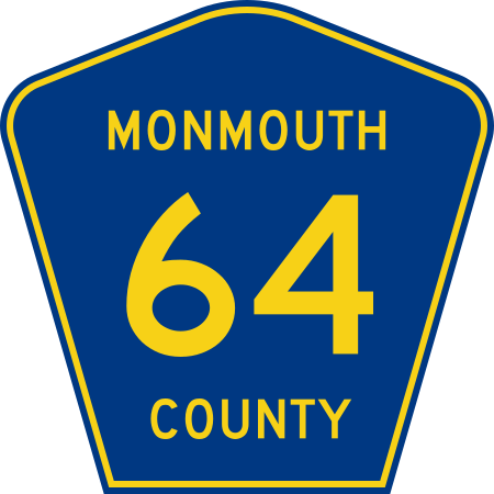 File:Monmouth County Route 64 NJ.svg