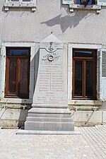 monument aux morts de Simandre-sur-Suran