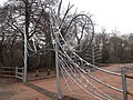 Moseley Bog and Joy's Wood Local Nature Reserve - sculpture gates (8294697332).jpg