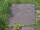 Early settler’s tombstone in Bethany Cemetery, South Fayette Township, southwest of Pittsburgh