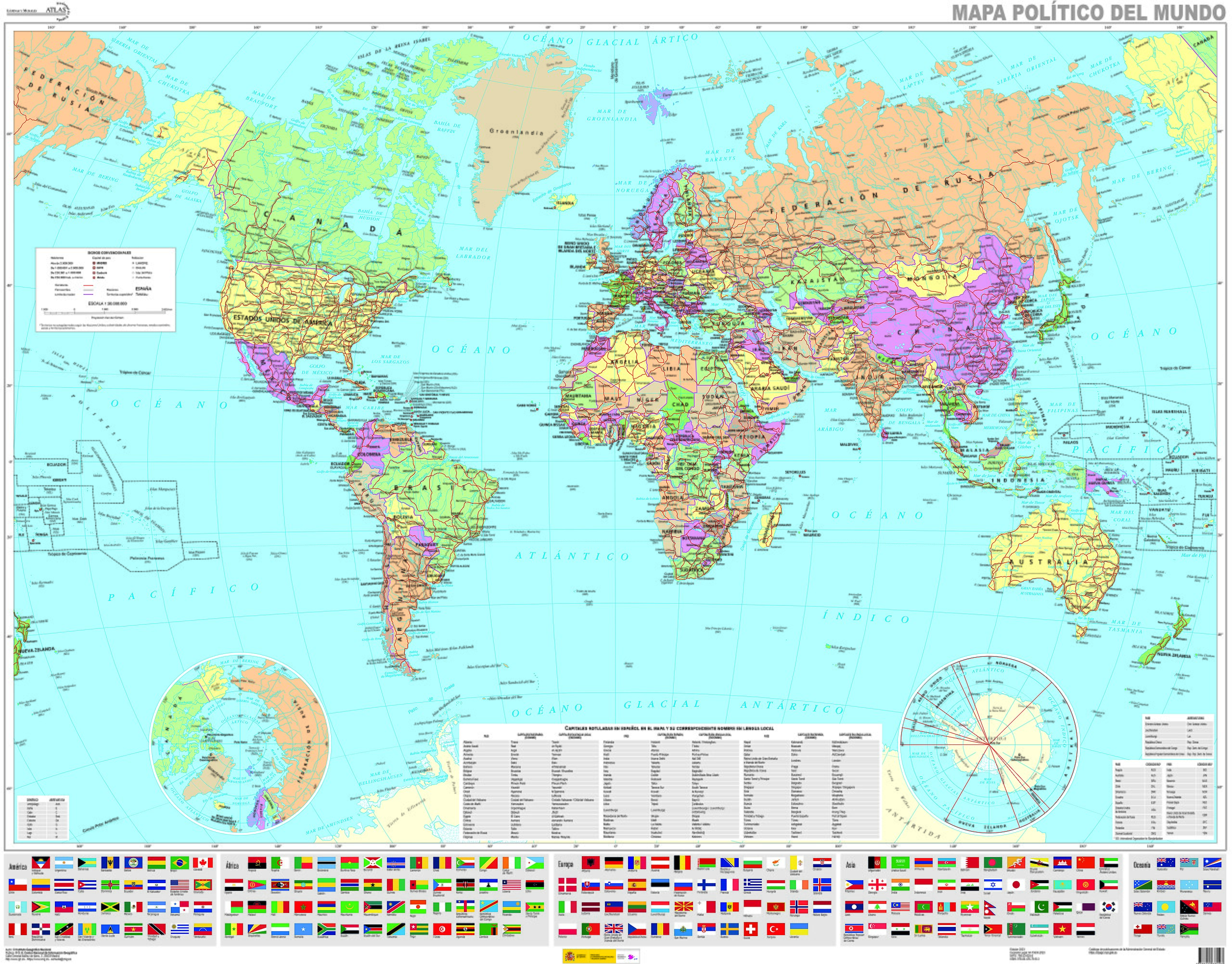 Archivo:Mundo Mapa-politico-del-mundo-1-30.000.000 2023 mapa 19010 spa.jpg  - Wikipedia, la enciclopedia libre