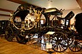 Smuteční kočár v Muzeu historických kočárů