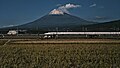 * Nomination: In autumn 2023, the N700 series train runs on the Tokaido Shinkansen line between Mishima and Fuji, Japan. --Charlie fong 11:36, 3 December 2023 (UTC) * Review Too dark. Looks underexposed to me. --Milseburg 16:12, 9 December 2023 (UTC)