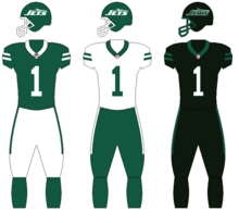 New York Jets uniforms, 2024-present, an homage to the design used from 1978 to 1989. NFL-Uniforms-Jets-2024.png