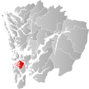 Vị trí Fitjar tại Hordaland