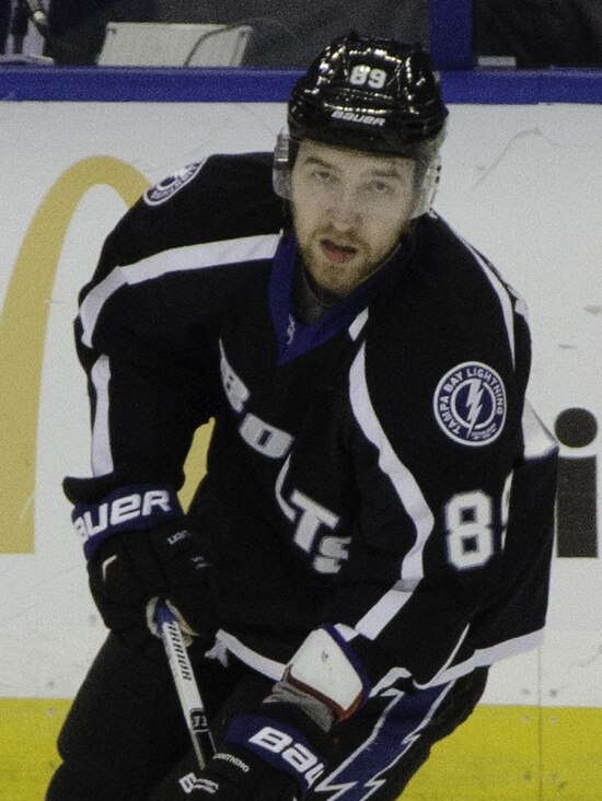 Nesterov with the Tampa Bay Lightning in April 2015