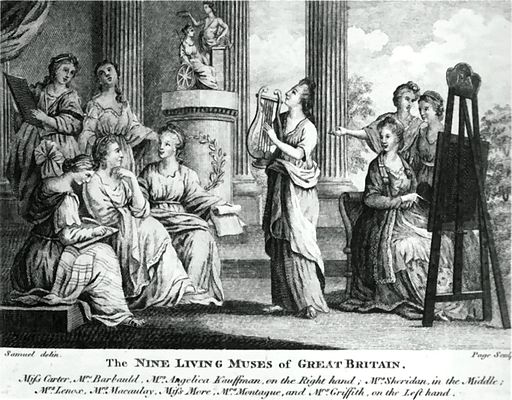 Nine Living Muses of Great Britain