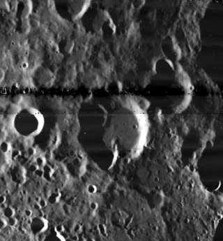 <span class="mw-page-title-main">Douglass (lunar crater)</span> Lunar impact crater