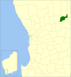 Nungarin County - Carte