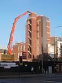 Nurses Home - Josephine Butler 11 February 2014 During demolition.