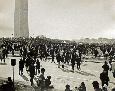 Moratorium March, Washington DC, Nov 15th, 1969.