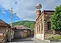 * Nomination: Omar Efendi Mosque in Shaki, Azerbaijan. --CuriousGolden 08:53, 9 October 2021 (UTC) * Review Falling lines, it needs a perspective correction, and the car should be cropped, too --Poco a poco 11:04, 9 October 2021 (UTC) @Poco a poco: Cropped and fixed perspective. --CuriousGolden 11:37, 9 October 2021 (UTC) The car is gone, but I see no perspective correction so that the buildings are straight. I also recommend to change title/description what I see here is a street not a mosque. If you say it's a mosque then I would expect a completely different crop --Poco a poco 07:14, 10 October 2021 (UTC)