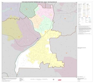 <span class="mw-page-title-main">Oregon's 40th House district</span> Legislative districts in the state of Oregon