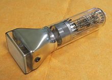 Oscilloscope cathode-ray tube Oscilloscopic tube.jpg