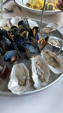 Mixed seafood with oyster in Dubai Oyster dubai.jpg
